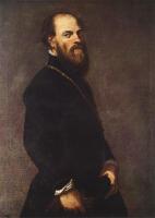 Jacopo Robusti Tintoretto - Man with a Golden Lace